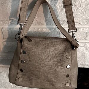 Hammitt taupe Bryant bag. Very nice weight to the bag & soft but strong leather.